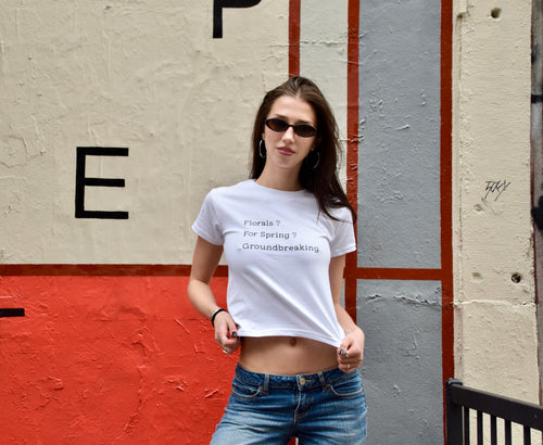 Florals? For Spring? Groundbreaking